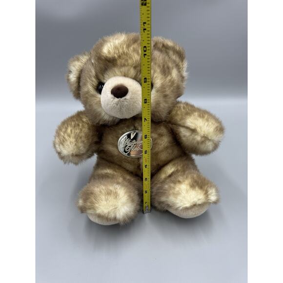 Main Joy Limited Platinum Plus Teddy Bear Plush 10” Stuffed Animal Vintage - Picture 7 of 9